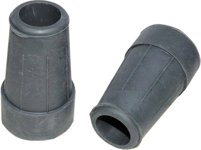 Gumene navlake za štapove i štake, promjer 18 mm, sive, set 4 kom