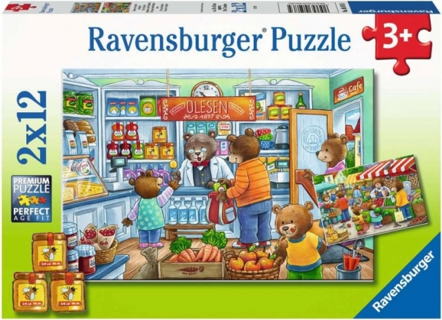 Puzzle 2×12 dijelova u supermarketu