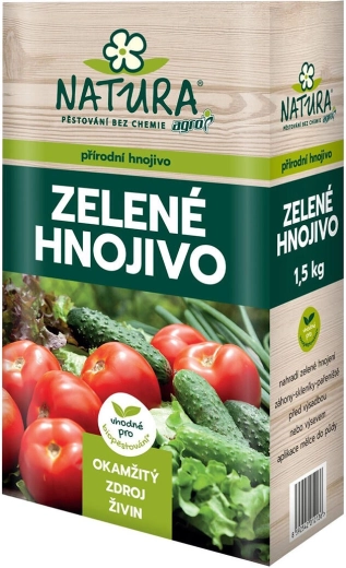 NATURA zeleno gnojivo – prirodno organsko gnojivo u peletama 1,5 kg