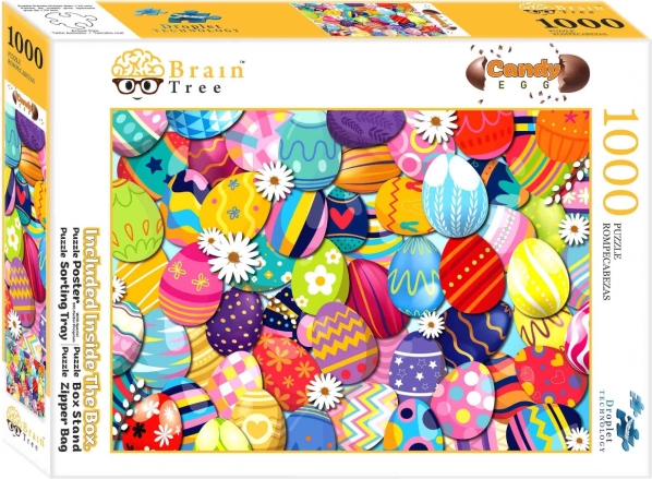 Puzzle BRAINTREE Slatka jaja 1000 dijelova