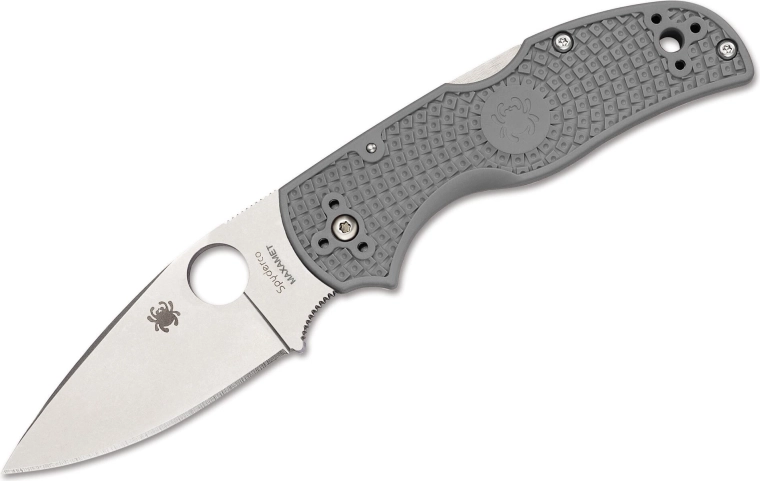 Džepni nož Spyderco Native 5 Lightweight sivi, Maxamet, satin