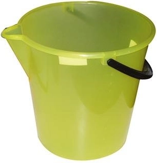 Kanta 12 l s mjerkom i izljevom, plastika, miks boja