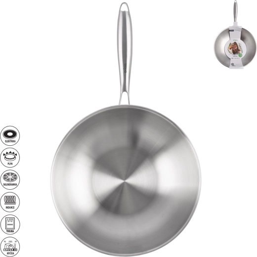 Orion wok tava Steela 30 cm