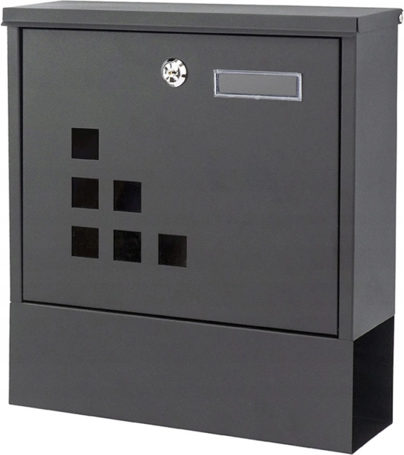 Poštanski sandučić s držačem za novine