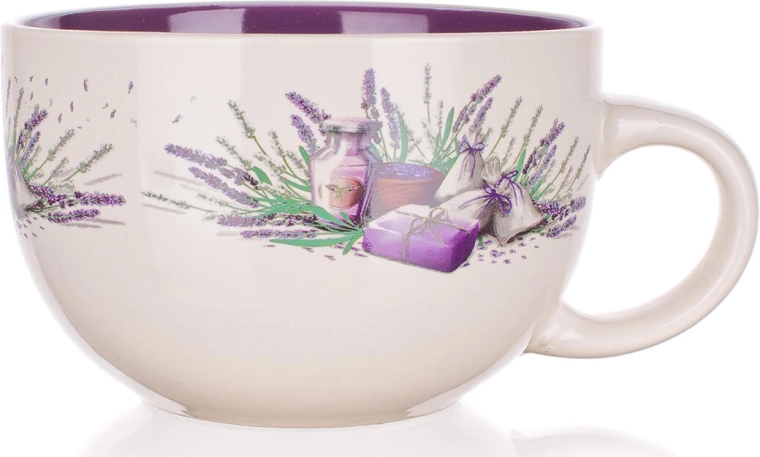 Keramička jumbo šalica Lavender 660 ml