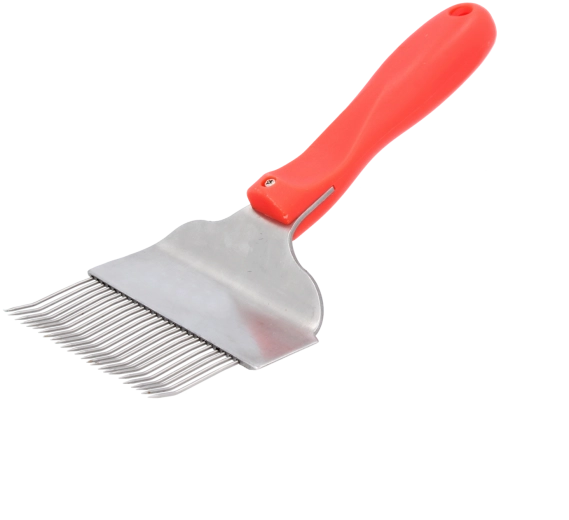 Vilica za odčepljivanje meda s plastičnom drškom 10,5 cm