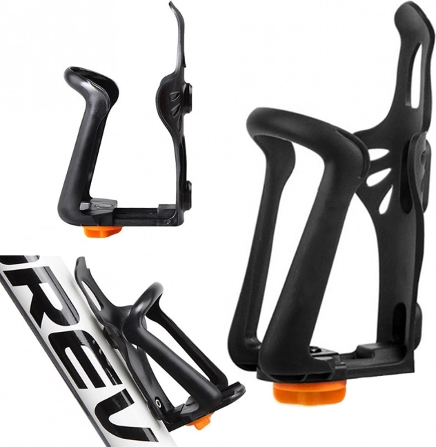 Podesivi držač bidona za bicikl – crni