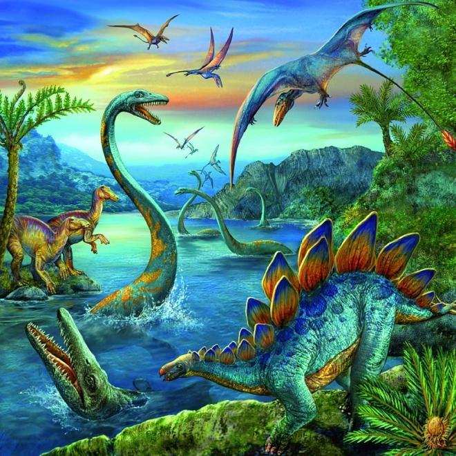 Ravensburger puzzle Dinosaur Fascination 3x49 dijelova