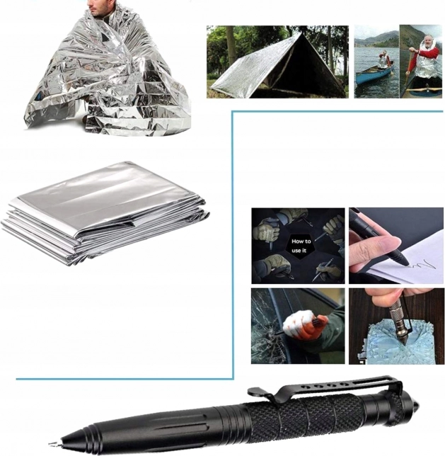 Set za preživljavanje 12 u 1 u SOS futroli