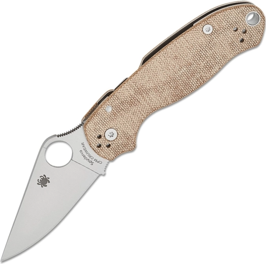 Spyderco Para 3 Brown smeđi preklopni džepni nož micarta