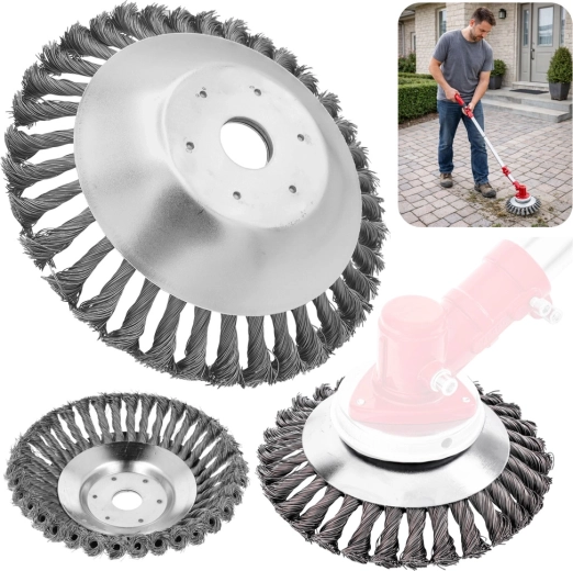 Žičana četka – disk za trimer/čistač raslinja 150 mm (25,4 mm)