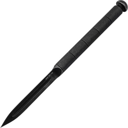 History Knife & Tool rukavna bodež – potpuno čelična bodež s kožnom futrolom (8,9 cm)