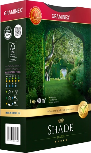Premium mješavina trave za sjenu 1 kg (za površine do 40 m²)