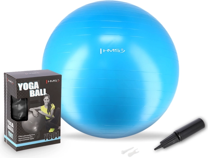 Gimnastička lopta 75 cm plava HMS