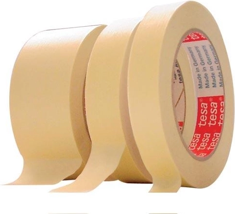 Krepp maskirna traka 30 mm × 50 m žuta Tesa