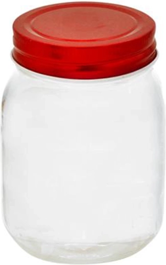 Staklenka za zimnicu s poklopcem TORO 380 ml