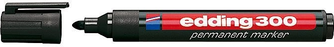 Industrijski permanentni marker edding 300 crni