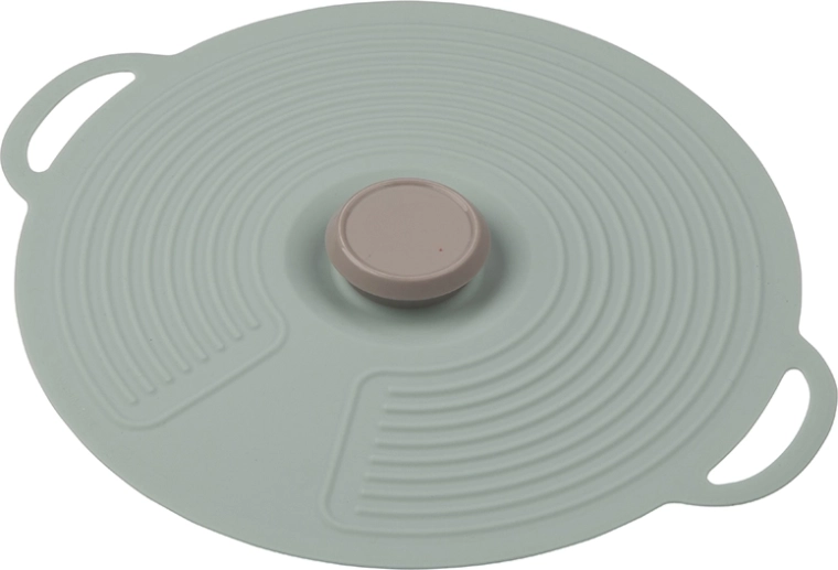 Silikonski poklopac s vakuumskom (prijanjajućom) funkcijom 28 cm, boja kadulje
