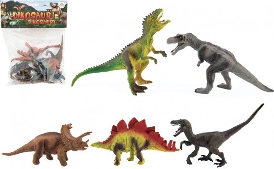Set plastičnih dinosaura 15–18 cm, 5 kom