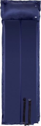 Samonapuhujuća podloga s jastukom NILS Camp plava