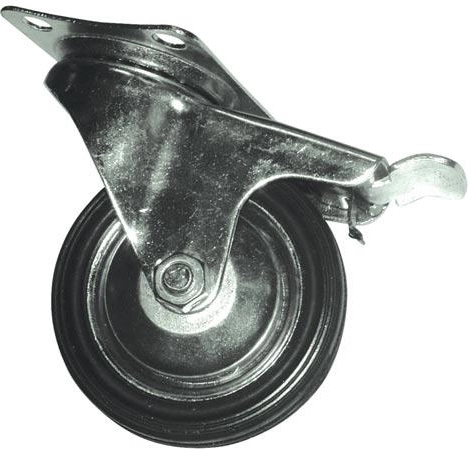 Okretni kotač s kočnicom 75 mm, nosivost 40 kg