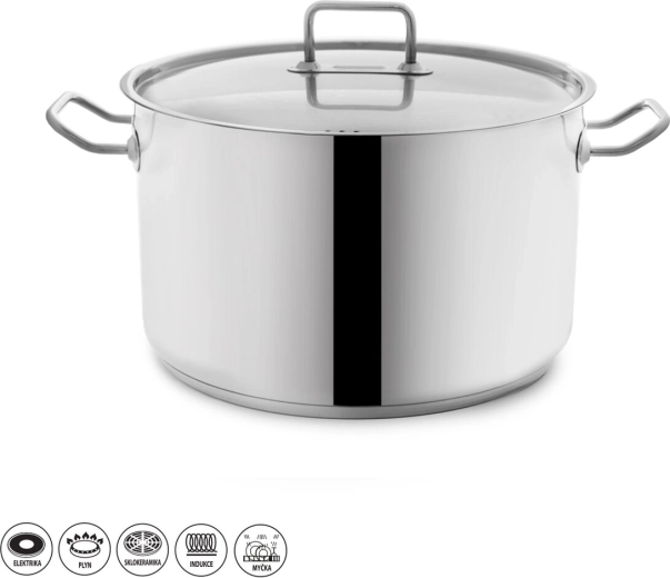 Nehrđajući lonac Stock 10 l s poklopcem