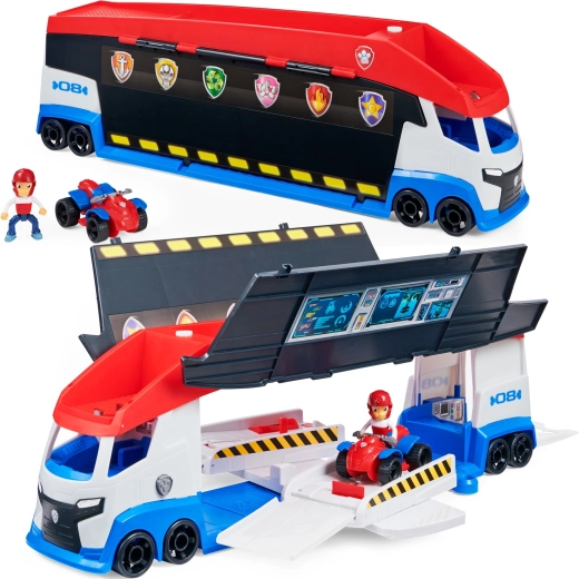 PAW PATROL Veliki patrolni kamion 2.0 – kamion s Ryderovim četverociklom