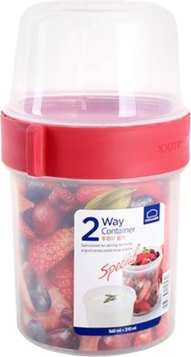 Lock&Lock posuda za hranu 2u1 560 ml + 310 ml