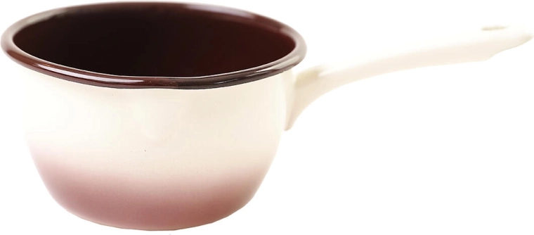 Konusni lončić s drškom 14 cm 1,15 l Capuccino