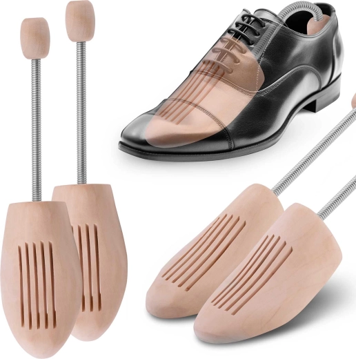 Drvena opružna rastezala za cipele 44/45 MASSIDO (2 kom)