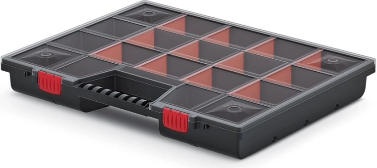 Plastični organizator NOR 18 pretinaca 490 × 390 × 65 mm