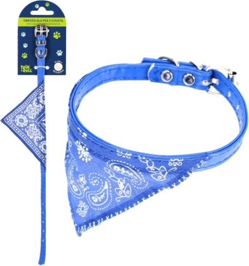 Ogrlica za psa s maramom TRIK&ROLL 22,5–27,5 cm
