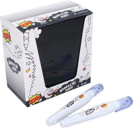 Korektivno pero 8 ml s finim metalnim vrhom