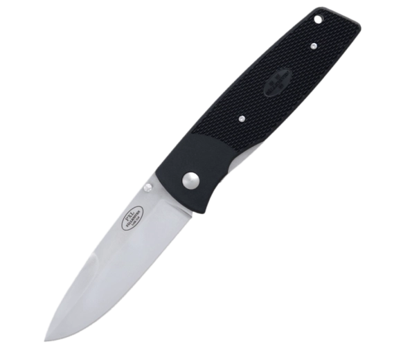 Fällkniven PXLx džepni nož 8,8 cm, satin, crni, Grilon
