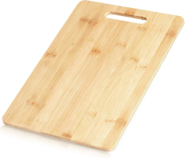 Bambusna daska za rezanje s ručkom 35,5 × 25,5 cm