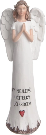 Keramički anđeo za učiteljicu 19 cm