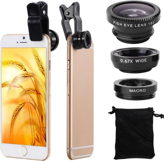 XLINE 3-u-1 set objektiva za pametne telefone