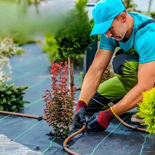 Agrotekstil 90 g/m² 1,6 × 50 m crni UV – tkana malčirajuća protukorovna prostirka