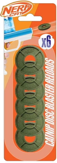 Zamjenski pjenasti diskovi s catnipom za NERF CAT, 6 kom