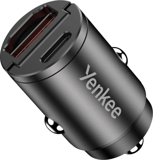 Auto punjač 30 W USB‑C/USB‑A s Power Delivery i Quick Charge