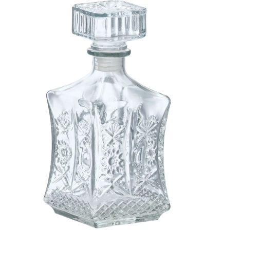 Staklena karafa s brtvom na čepu 730 ml