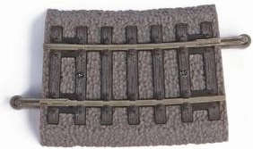 Piko zakrivljena tračnica R2 7,5° s podlogom H0