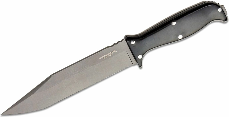 Condor Enduro univerzalni nož 17,3 cm, crni, Micarta, futrola Kydex