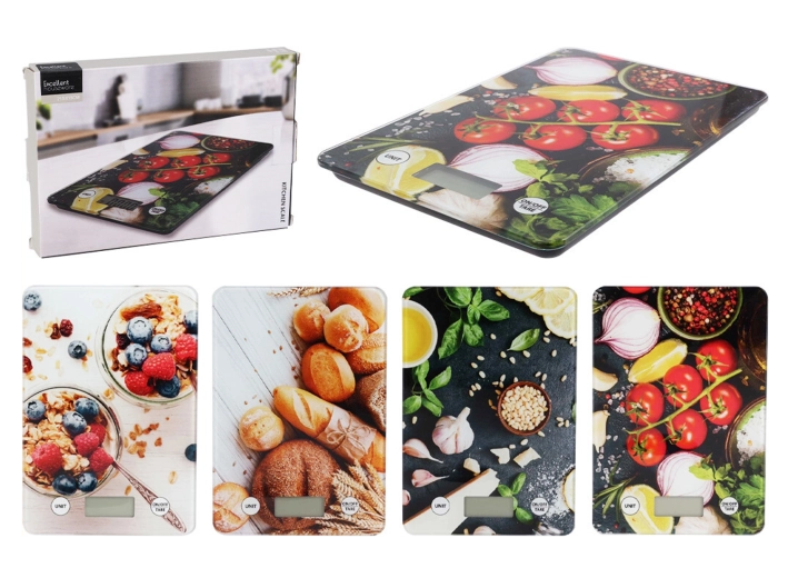 Digitalna kuhinjska vaga od kaljenog stakla 5 kg