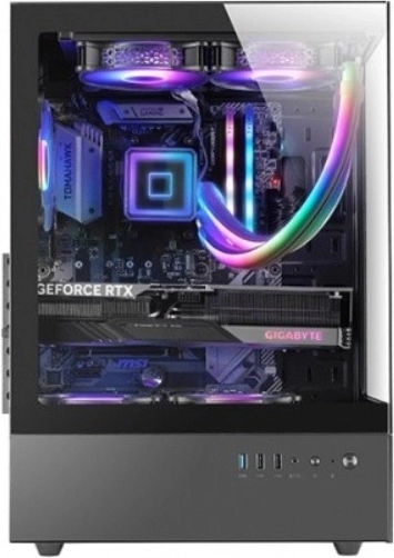 Mars MC-XO ATX računalno kućište s FRGB ventilatorom, crno