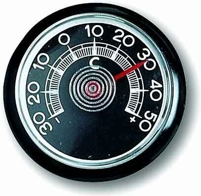 Mali analogni termometar za automobil TFA, crni