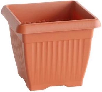 Kvadratna posuda za cvijeće 45 × 45 cm, visina 37,5 cm