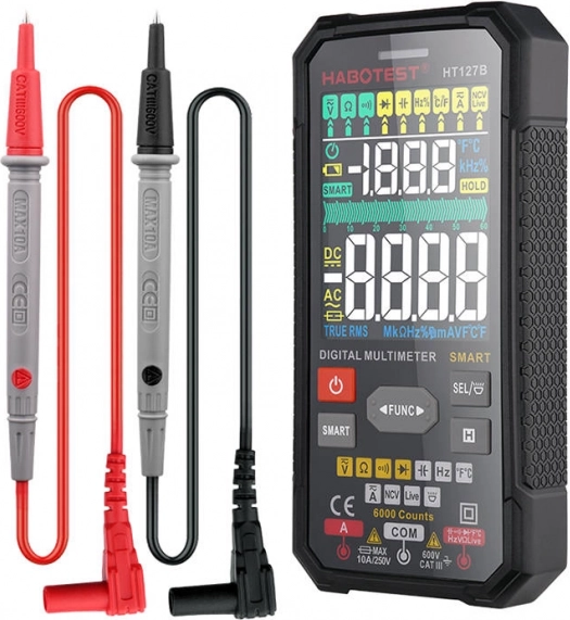 Digitalni multimetar HABOTEST HT127B s NCV i mjerenjem temperature