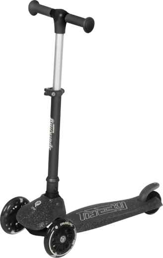 Qplay romobil Sparkling crni za djecu 3+