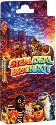 Steal Deal Brainrot obiteljska džepna kartaška igra